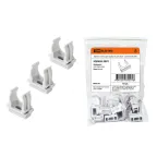                  Крепеж-клипса для трубы 16 мм (10шт) - цвет белый | SQ0405-2001 | TDM
               