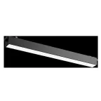 Светильник светодиодный трековый линейный Opal L315 для магнитной системы Galakti 315х26х24 мм 10 Вт 4000 K CRI»90 черный