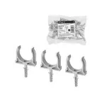                  Крепеж-клипса для трубы 32 мм с дюбелем (25 шт.) серая  | SQ0405-0094 | TDM
               