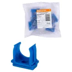                  Крепеж-клипса для трубы ПНД 25 мм (10 шт.) синяя | SQ0405-0133 | TDM
               