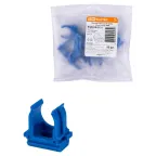                  Крепеж-клипса для трубы ПНД 16 мм (10 шт.) синяя | SQ0405-0131 | TDM
               