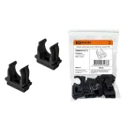                  Крепеж-клипса для трубы ПНД 20 мм черная | SQ0405-0112 | TDM
               