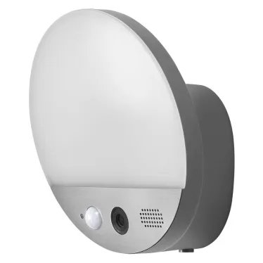 Светильник светодиодный фасадный  15 Вт 950Лм, 3000К SMART OUTD WIFI ROUND CAMERA DG    .SMART + для Android и iOS | 4058075564480 | LEDVANCE