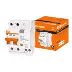                  Выключатель автоматический дифференциального тока АД12 2п 25А C 30мА тип AC (4 мод) | SQ0204-0011 | TDM
               