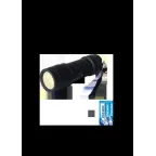                  Фонарь ручной 1W COB LED, 3 батарейки AAA, 120Lm,
               