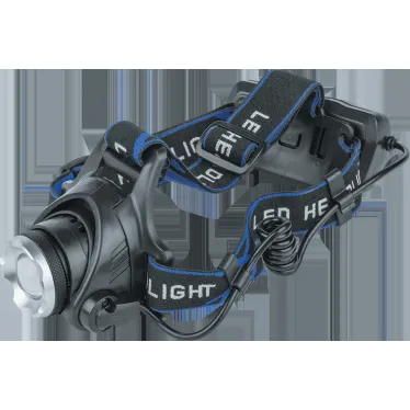 Фонарь светодиодный NPT-H15-ACCU 5Вт CREE XP-E LED аккумуляторный налобный пластик
