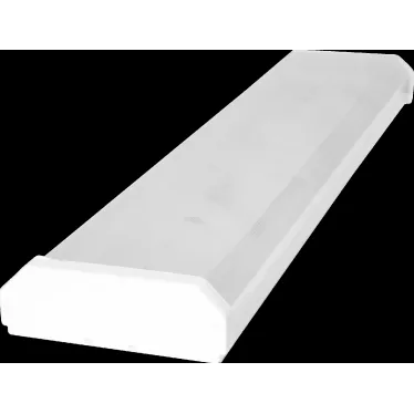 Светильник светодиодный ДПО 2х18Вт IP20, 625х145х50 мм, под LED лампу T8 G13, Crystal 218 LED-10 Матовый рассеиватель