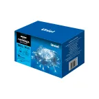                  Гирлянда светодиодная с контроллером 120 светодиодов 10 м белая IP67 провод белый ULD-S1000-120/DWA WHITE IP67
               