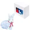 Фигура светодиодная  «Зайчик»  ULD-M2732-040/STA WHITE IP20 RABBIT-1  40 диодов, размер 27*15*32 см, белый, IP20. | 11032 | Uniel