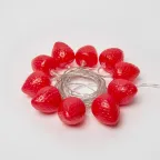                  Гирлянда светодиодная на батарейках 2AA (не в/к) Клубника 4м 10 светодиодов Красный свет Провод прозрачный ULD-S0400-010/STB/2AA RED IP20 STRAWBERRY
               