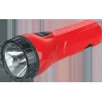 Фонарь светодиодный NPT-CP20-ACCU 0.5Вт LED аккумуляторный с вилкой для зарядки пластик