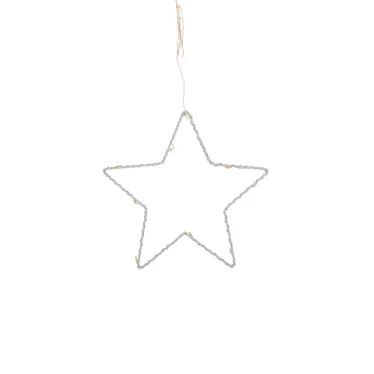 Занавес из росы с фигурами Звезд 1,5х1,15м 156LED мультиколор IP20 USB пульт управления