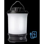                  Фонарь кемпинговый аккумуляторный 10Вт LED/съемн Li-ion18650 2х2200mAh/Power-bank/USB-шнур, КОСМОС
               