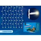                  Занавес светодиодный с эффектом мерцания 3х2м Соединяемый 240 светодиодов Теплый Провод белый
               