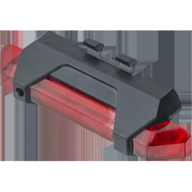 Фонарь светодиодный NPT-B06-ACCU 6LED 0.5Вт аккумуляторный велосипедный пластик