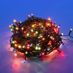                  Гирлянда с контроллером  UDL-S1000-200/DGA MULTI IP20 MINI, 10м. 200 миниламп накаливания. мультиколор. шнур зеленый | UL-00003945 | Uniel
               