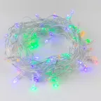                  Гирлянда светодиодная 25м Соединяемая 225 светодиодов Разноцветный свет Провод прозрачный ULD-S2500-225/STK MULTI IP20
               