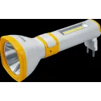                  Фонарь универсальный NPT-CP26-ACCU пласт.1LED,2Вт+1COB,2Вт lead-acid 0,7Ач | 93861 | Navigator
               