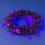                  Гирлянда светодиодная 20м 200 светодиодов ULD-S2000-200/DGA PINK IP20 Розовый свет Провод зеленый
               