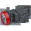 Фонарь светодиодный NPT-H21-ACCU налобный 9LED 1Вт 2 режима Li-ion 0,9Ач