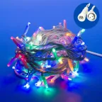                  Гирлянда светодиодная  с эффектом мерцания  ULD-S1000-120/TWK MULTI IP67   10м. соед. 120 диодов. мультиколор. шнур белый | UL-00001353 | Uniel
               