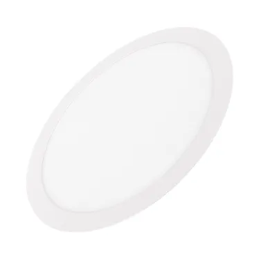 Светильник DL-EDGE-R300-24W Day4000 (WH, 115 deg, 230V) (IP40 металл, 3 года)