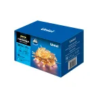                  Гирлянда светодиодная с эффектом мерцания 10м Соединяемая 120 светодиодов Теплый Провод белый
               