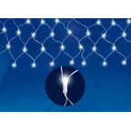                  Гирлянда-сетка светодиодная   ULD-N2520-240/STA WHITE IP20   240 диодов, 2.5х2 м, белая, IP20, шнур прозр. | 07937 | Uniel
               