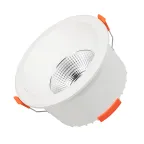 Светильник светодиодный MS-ALORA-BUILT-R140-12W Day4000-MIX (WH, 40 deg, TRIAC) (ARL, IP54 Пластик, 3 года)
