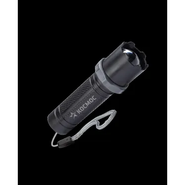 Фонарь ручной аккумуляторный 1Вт LED/линза/зум/Li-ion 14500 450mAh/ABS-пластик/USB-шнур,