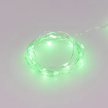 Гирлянда светодиодная ARD-DEW-HOME-2000-CLEAR-20LED-STD Green (1.5V, Battery Pack, Cork) (Ardecoled, IP20)