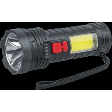 Фонарь универсальный NPT-CP25-ACCU пласт.1LED,3Вт+1COB,3Вт li-ion 1,2Ач 5реж. | 93817 | Navigator