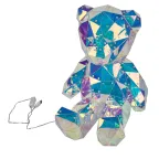 Светильник декоративный Мишка с USB проводом 80 светодиодов RGB свет Цвет корпуса радужный TM Uniel ULD-R504 USB/RGB BEAR