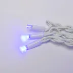                  Занавес светодиодный с эффектом мерцания 3х2м Соединяемый 240 светодиодов Синий свет Провод белый ULD-C2030-240/TWK BLUE IP67
               