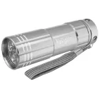                  Фонарь светодиодный NPT-CM07-3АAA 9LED металл
               