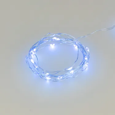 Гирлянда светодиодная ARD-DEW-HOME-2000-CLEAR-20LED-STD Blue (1.5V, Battery Pack, Cork) (Ardecoled, IP20)