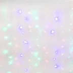                  Занавес светодиодный 15х15м 100 светодиодов Разноцветный свет Провод прозрачный ULD-C1515-100/DTA MULTI IP20
               