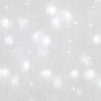                  Занавес светодиодный с эффектом мерцания 6х3м Соединяемый 450 светодиодов Провод прозрачный ULD-C6030-450/TTK WHITE IP44
               