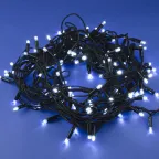                  Гирлянда светодиодная с эффектом мерцания 10м ULD-S1000-120/TBK WHITE IP67 Соединяемая 120 светодиодов Белый свет Провод черный
               