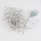                  Бахрома светодиодная 2м 48 светодиодов Розовый свет Провод прозрачный ULD-B2005-048/DTA PINK IP20
               