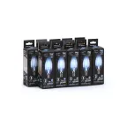 Лампа светодиодная филаментная LED 9 Вт 710 лм 4100К свеча нейтральный E14 AC 220В прозрачная колба Black Filament Gauss