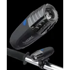 Фонарь велосипедный 1Вт LED/с коллиматорной линзой/3xAAА/ABS-пл/держатель-крепление, КОСМОС