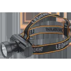 Фонарь светодиодный NPT-H31-ACCU налобный 1LED 3Вт li-ion 0,6Ач