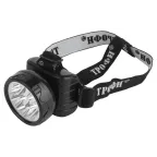Фонарь светодиодный налобный TG9 4V0.9Ah, 9xLED, ЗУ 220V, карт (25/50/600) | C0045557 | Трофи