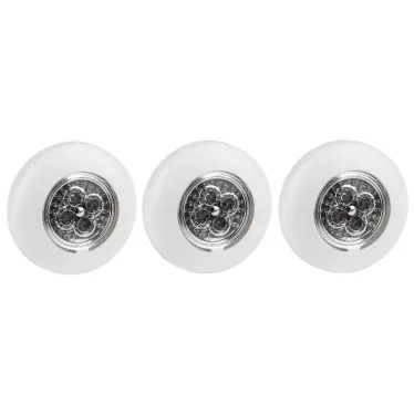 Светильник пушлайт (подсветка) SB-502  "Аврора" [4xLED, 3xAAA, белый, 3шт в кор] (20/120/480) | Б0029182 | ЭРА