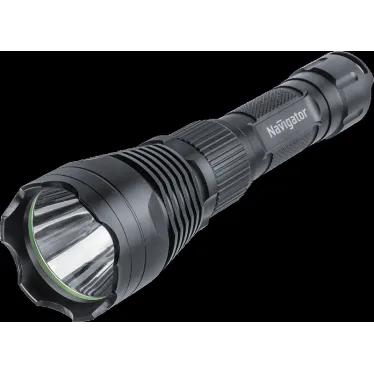 Фонарь универсальный NPT-P02-18650 алюм. проф. CREE LEDx10Вт. Li-ion 2.4 A/h | 61092 | Navigator