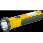                  Фонарь светодиодный NPT-CP27-ACCU пластиковый 1LED 1Вт+1COB LED 2Вт li-ion 0,4Ач 2режима
               