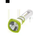                  Фонарь ручной аккумуляторный 5W LED + 2W COB LED, аккум. 4V 1,2 Ah, 270Lm - 3 часов, 200 Lm - 6 часов
               