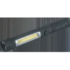 Фонарь светодиодный NPT-W05-3AAA 1Вт LED+1Вт COB LED пластик