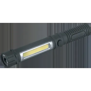 Фонарь светодиодный NPT-W05-3AAA 1Вт LED+1Вт COB LED пластик